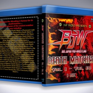 BJPW Deathmatches V.1 (3 Disc Blu-Ray with Cover Art)